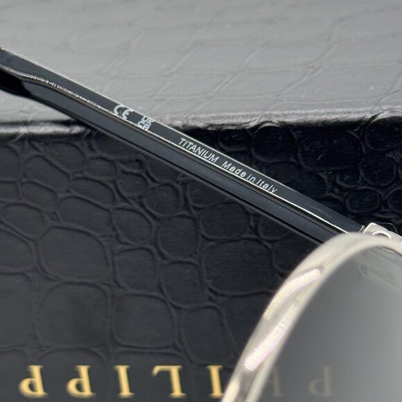 NEW PHILIPP PLEIN SEVENTIES SPP048M 0583  MEN SUNGLASSES PHILIPP PLEIN - Picture 10 of 11